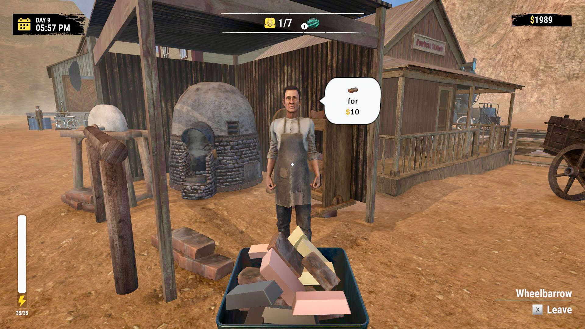 Screenshot for Wild West Miner Simulator: First Gun
