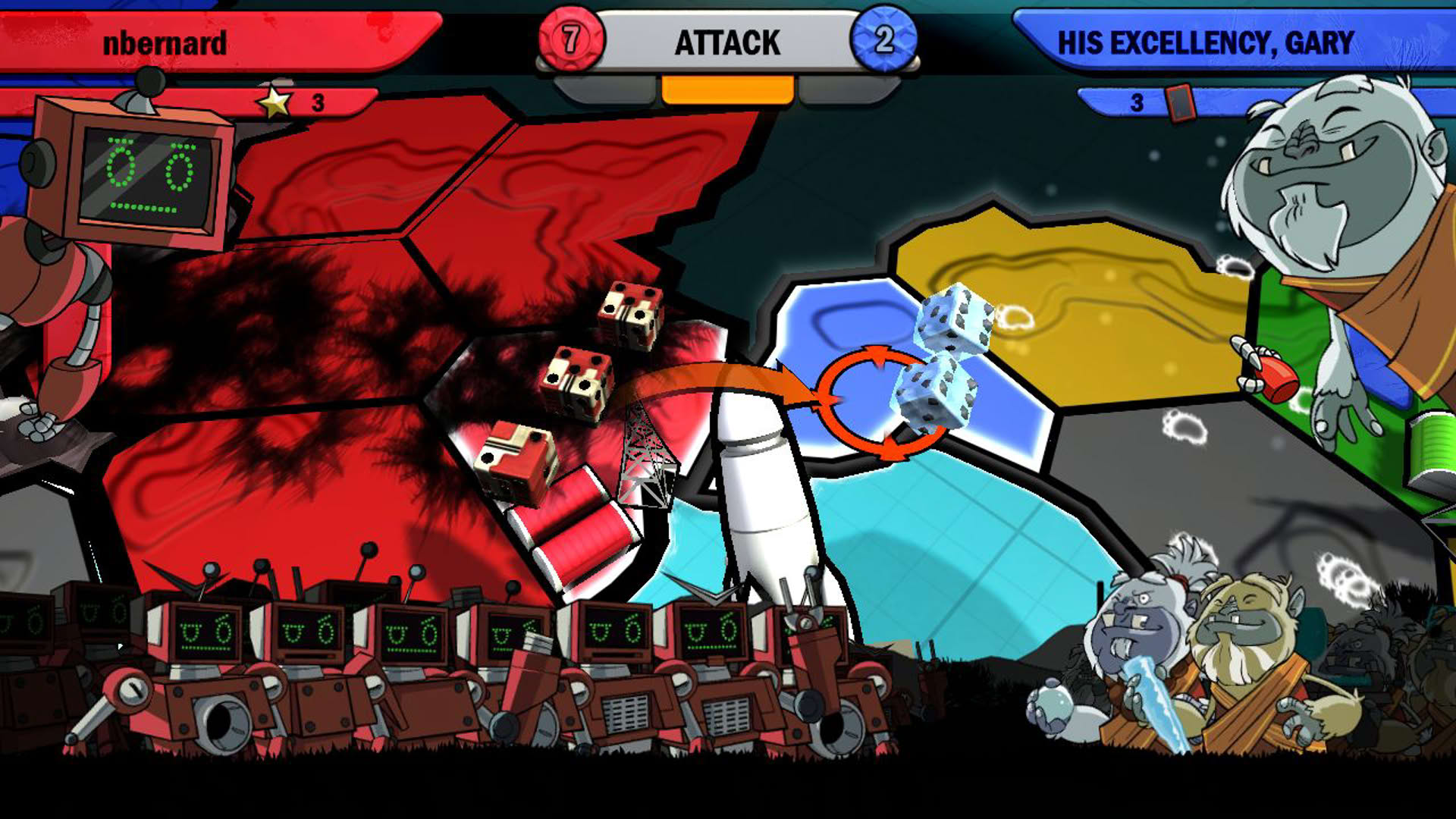 Screenshot for Risk: Factions