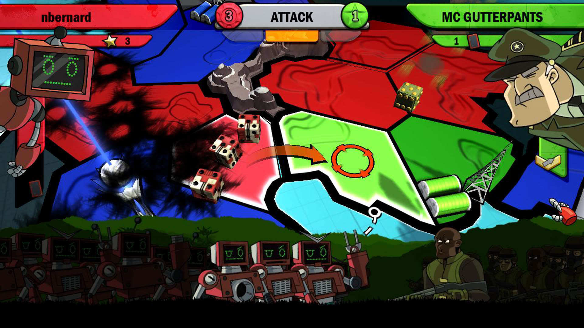 Screenshot for Risk: Factions