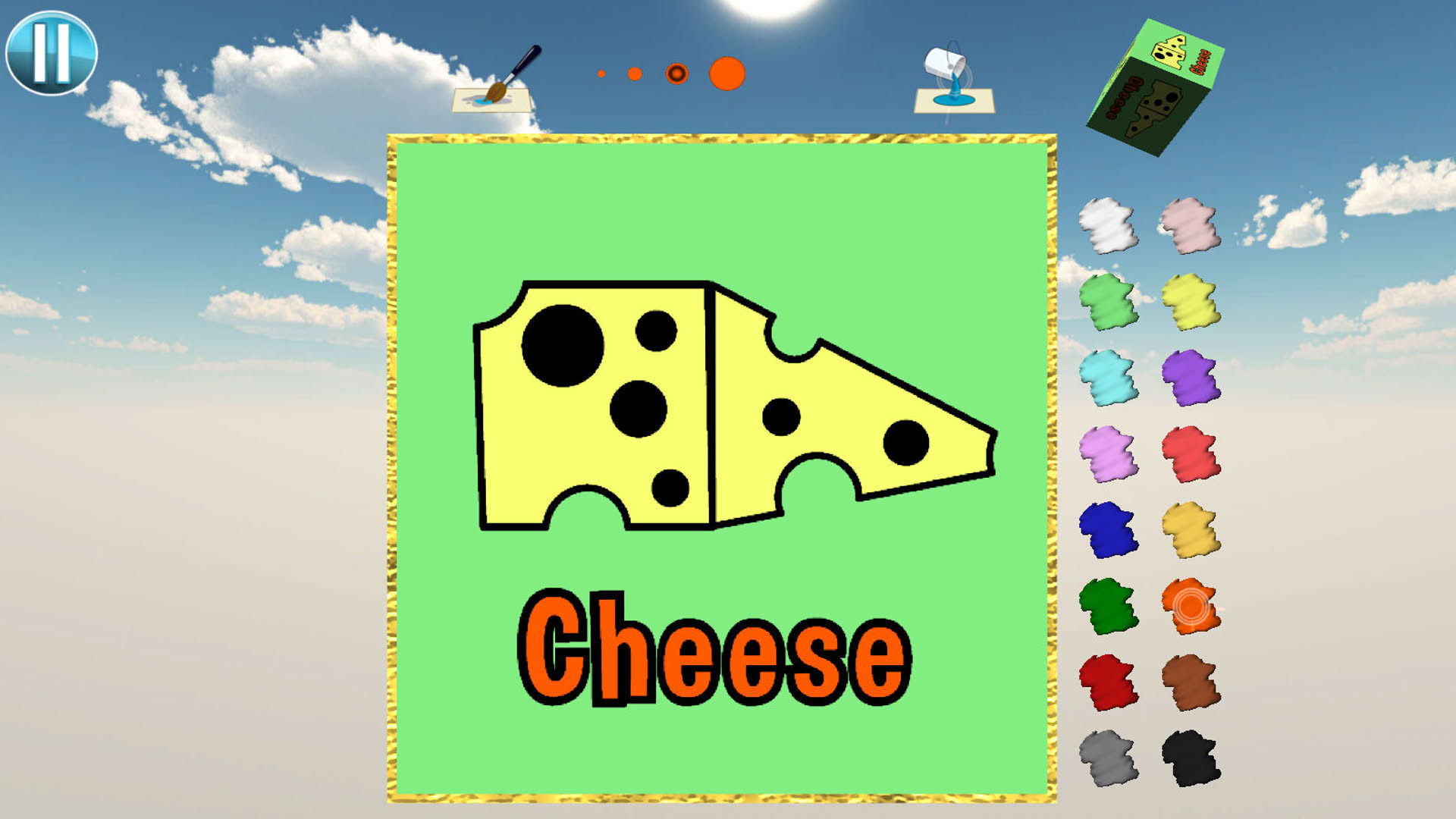 Screenshot for ABC Coloring Town