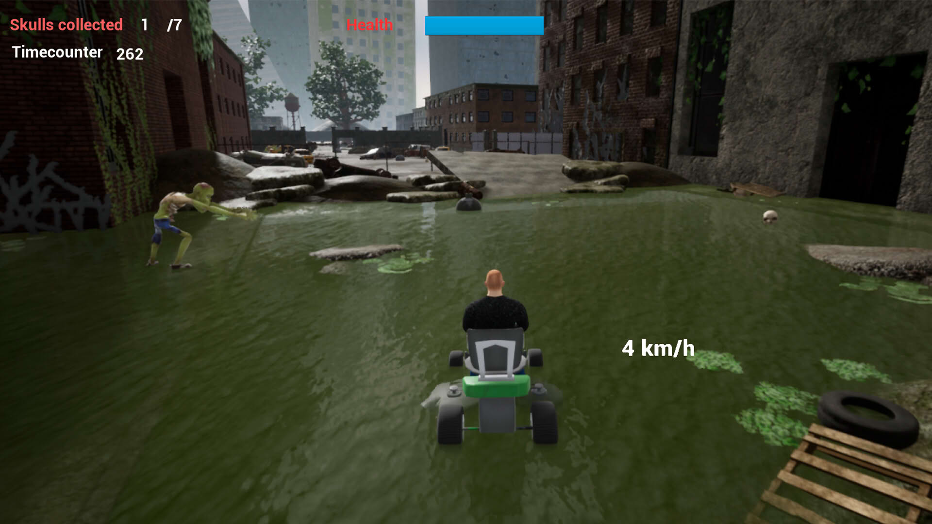 Screenshot for Lawnmower Game Horrorland