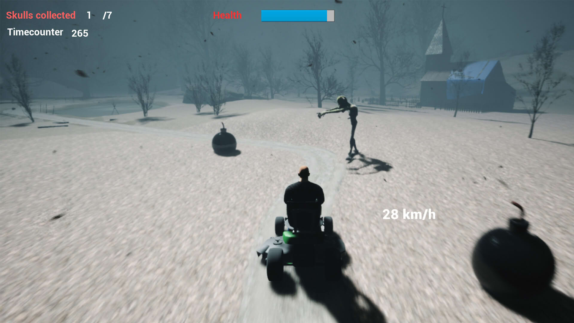 Screenshot for Lawnmower Game Horrorland