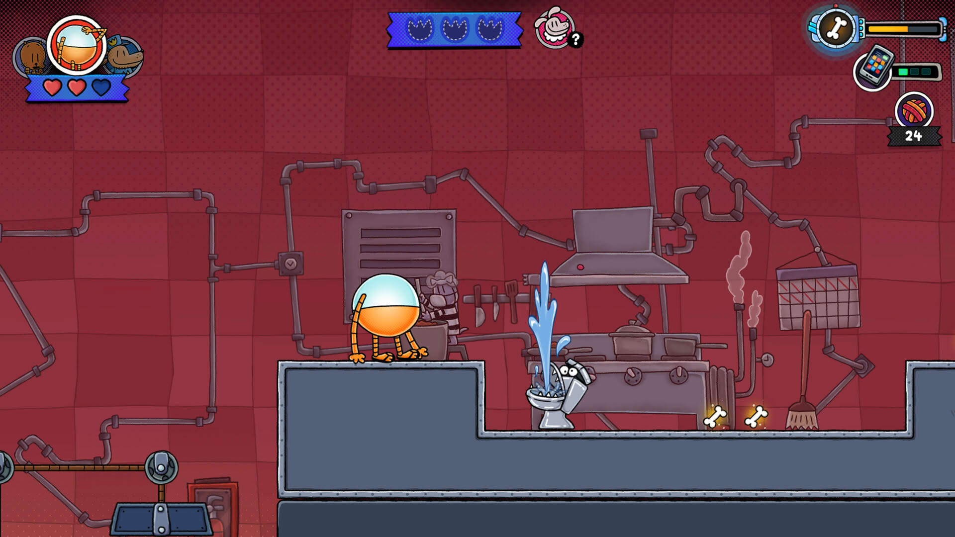Screenshot for Dog Man: Bark in Action