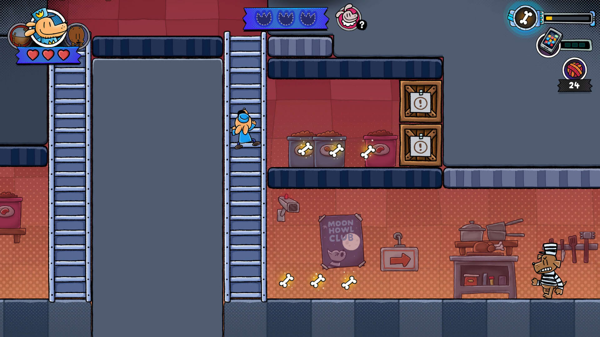 Screenshot for Dog Man: Bark in Action