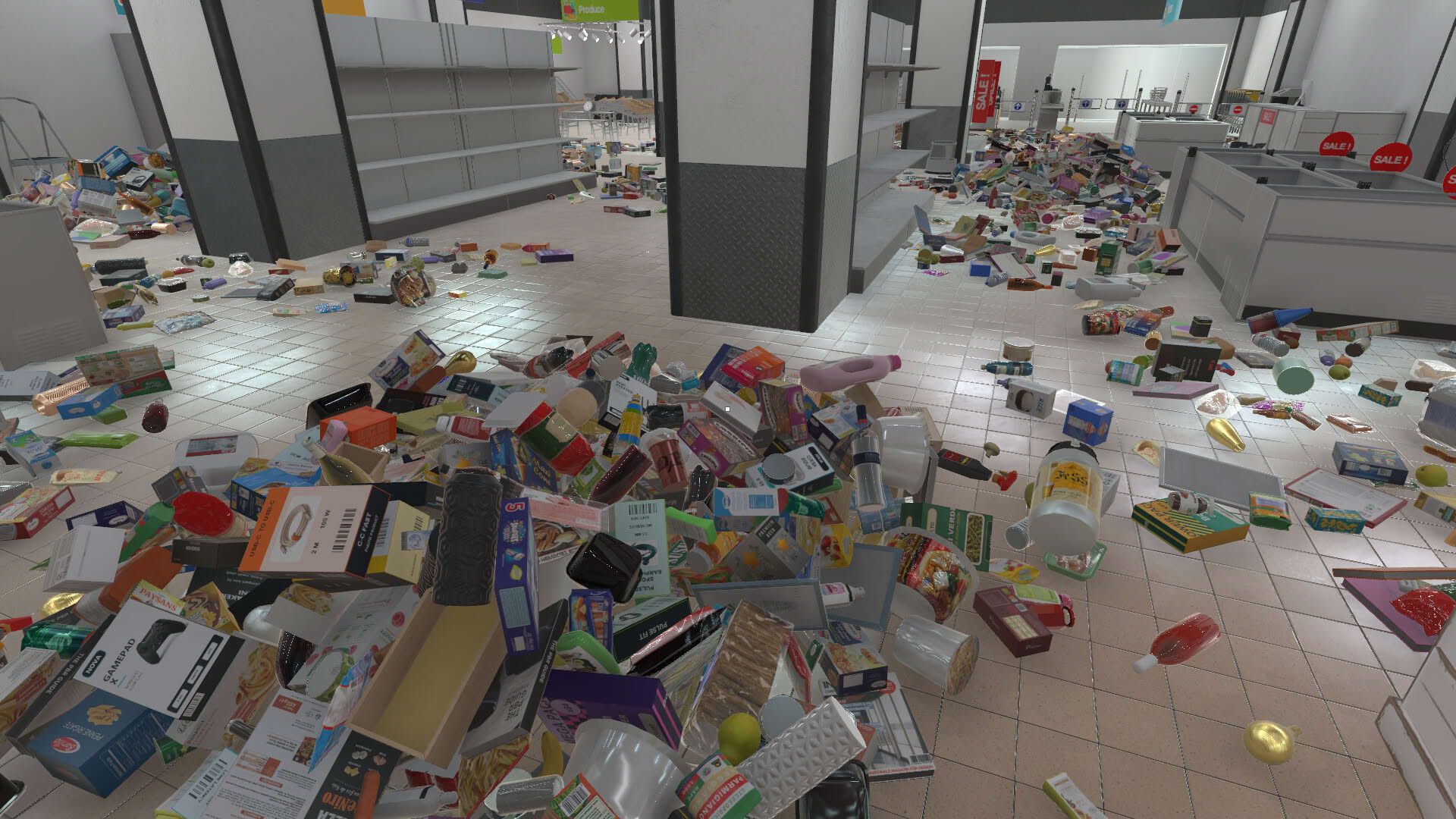 Screenshot for Supermarket Chaos