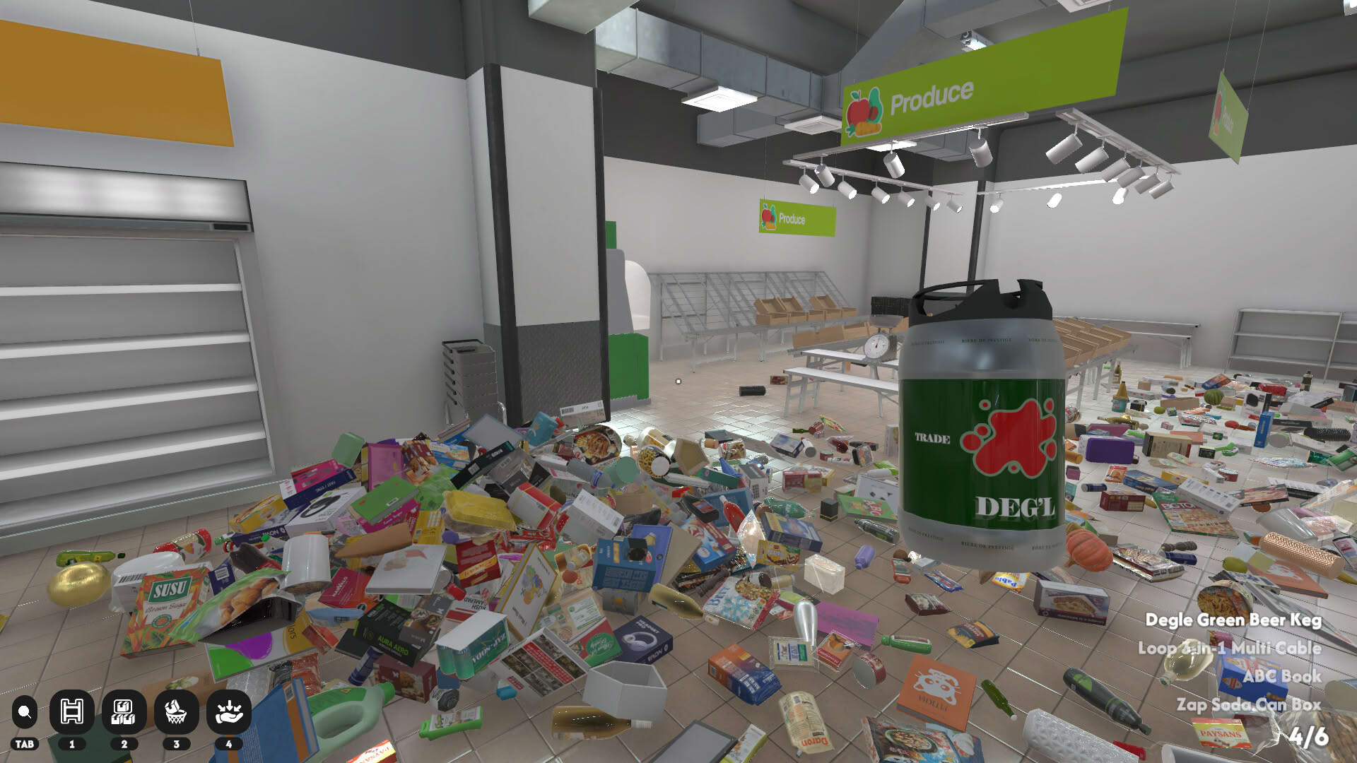 Screenshot for Supermarket Chaos