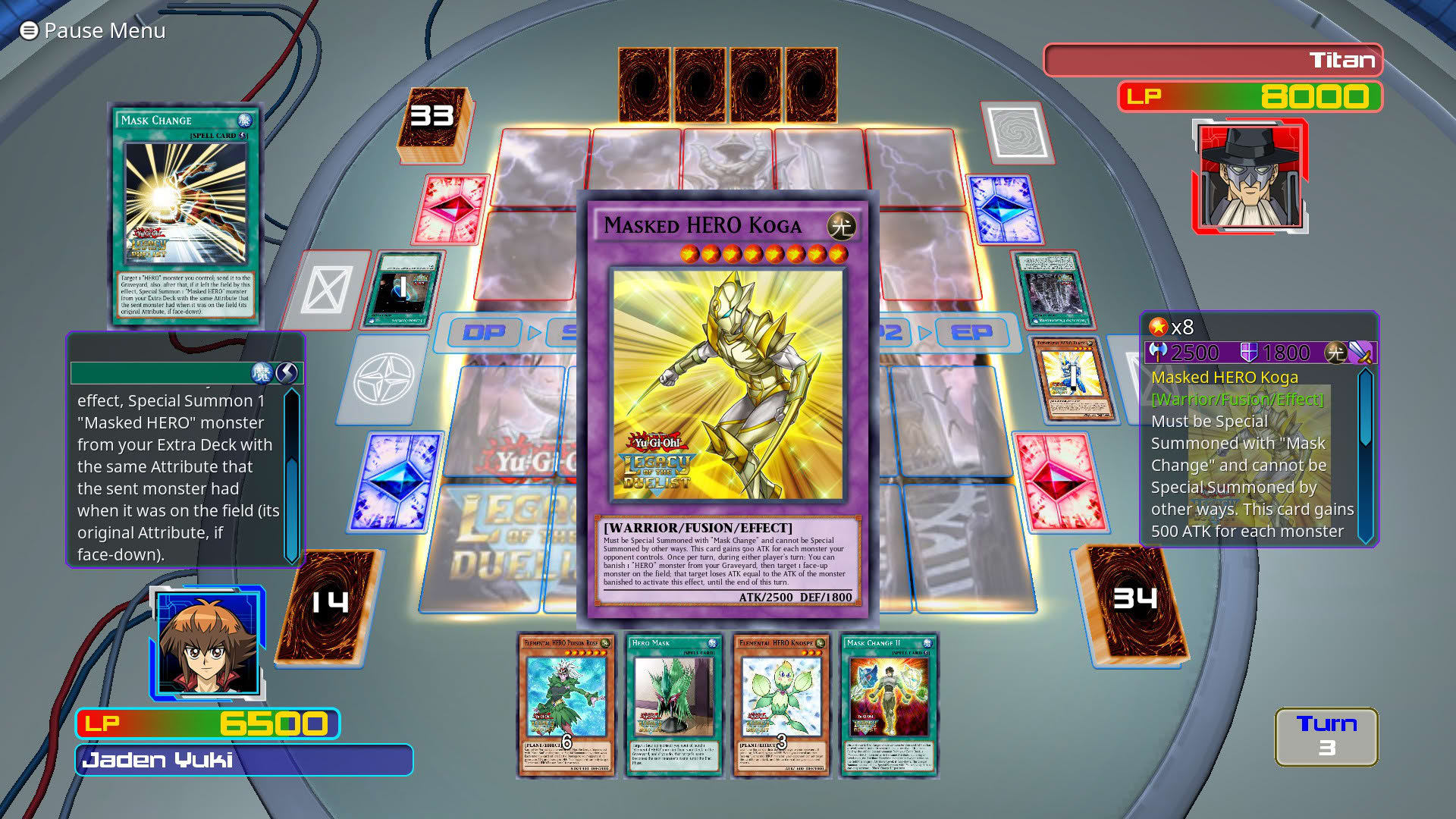 Screenshot for Yu-Gi-Oh! Legacy of the Duelist