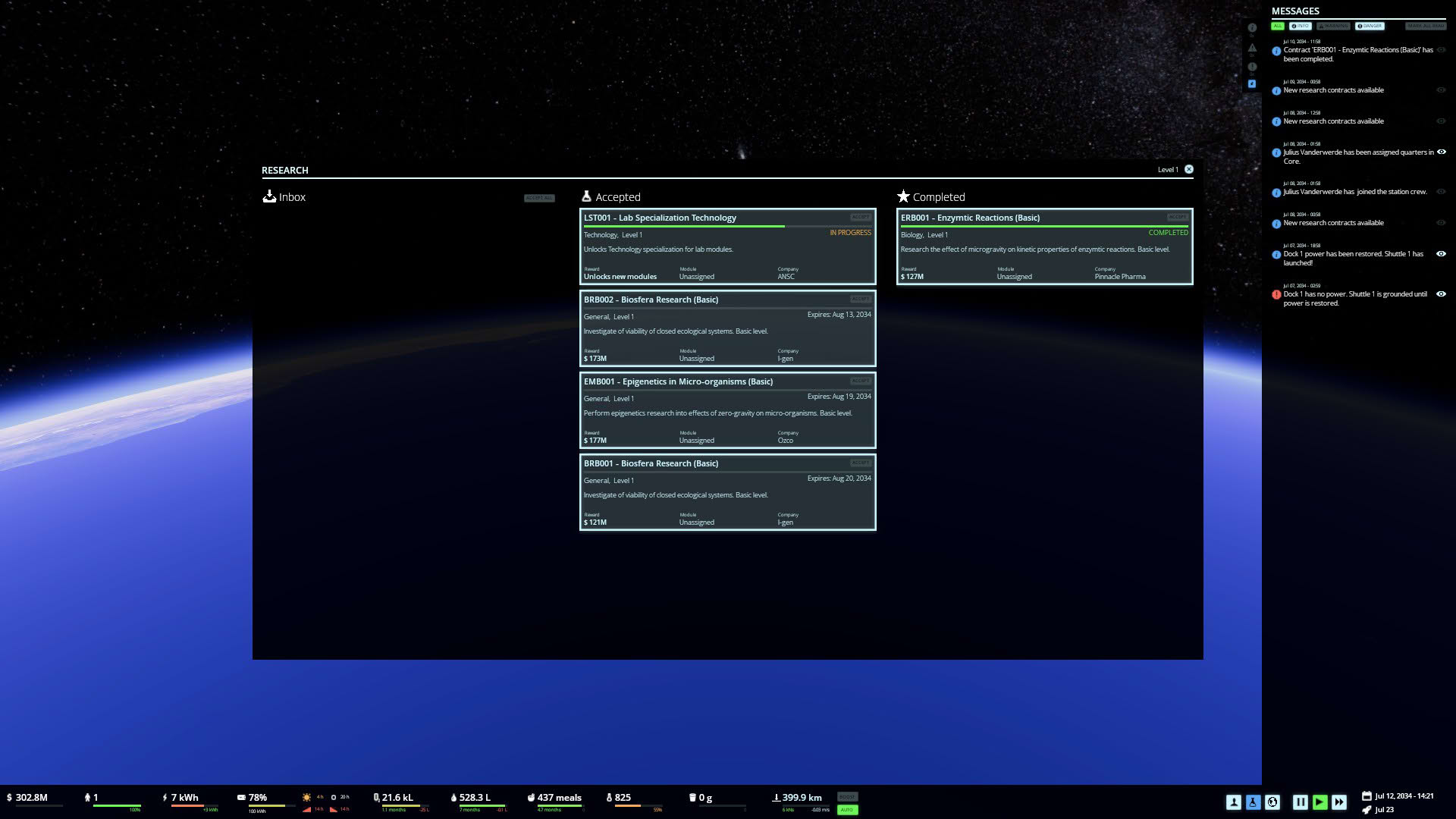 Screenshot for Stable Orbit
