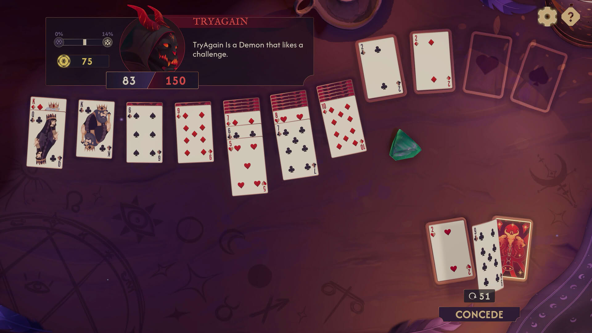 Screenshot for The Demon's Table