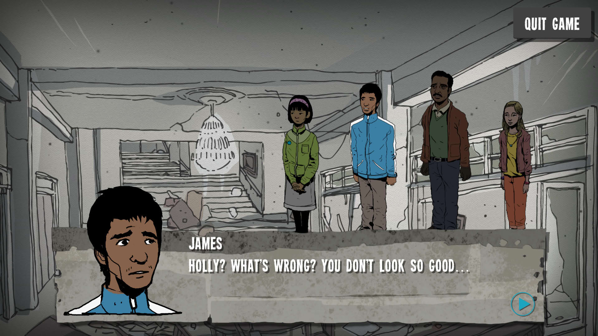 Screenshot for Emily: Displaced