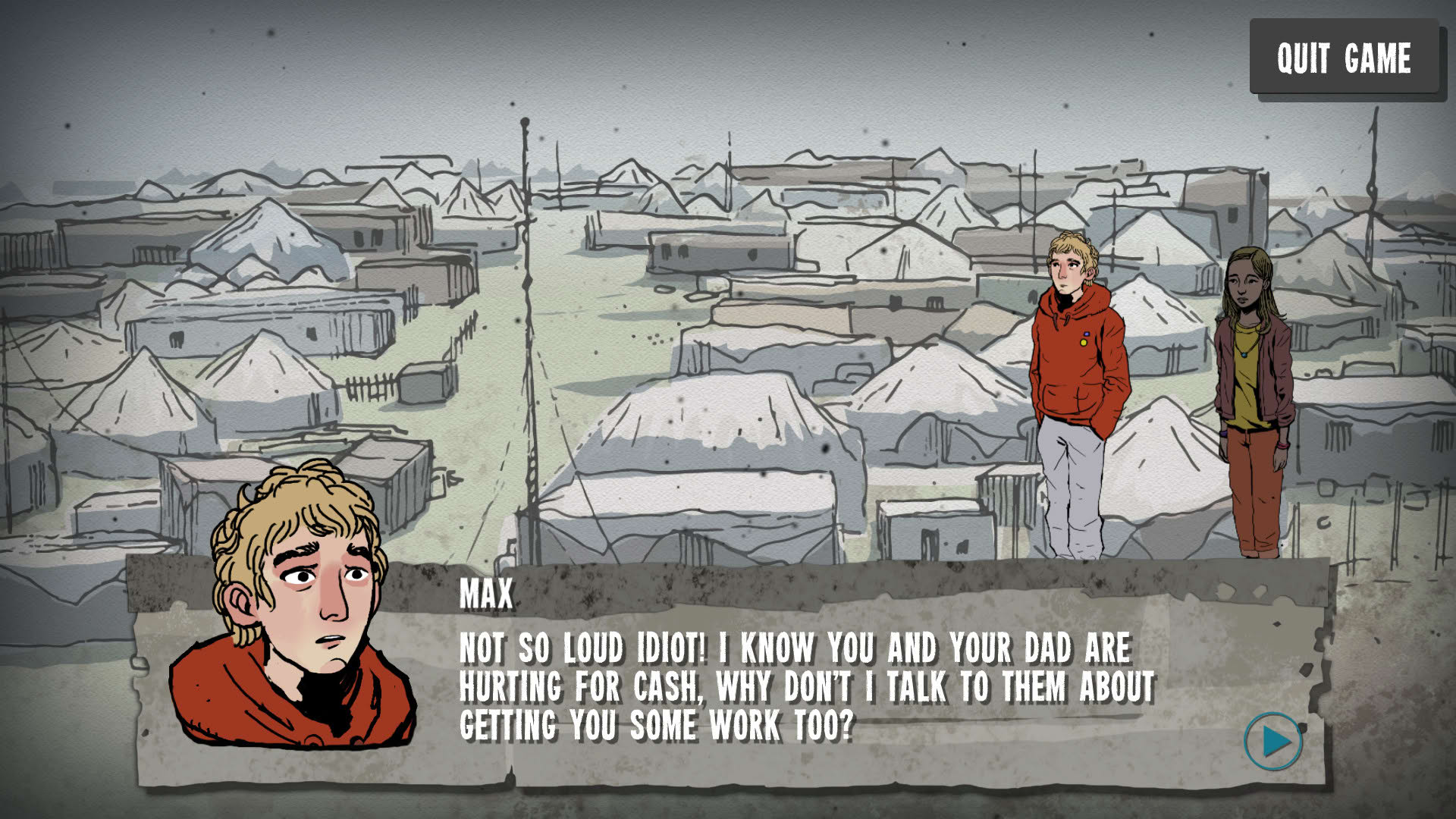 Screenshot for Emily: Displaced