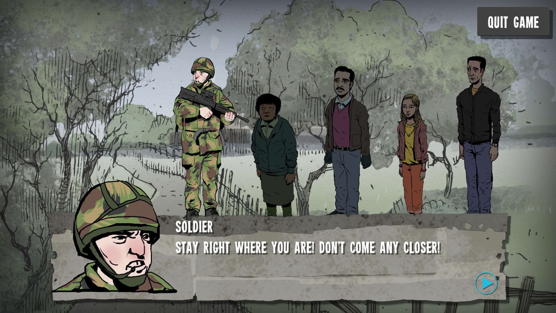 Screenshot for Emily: Displaced
