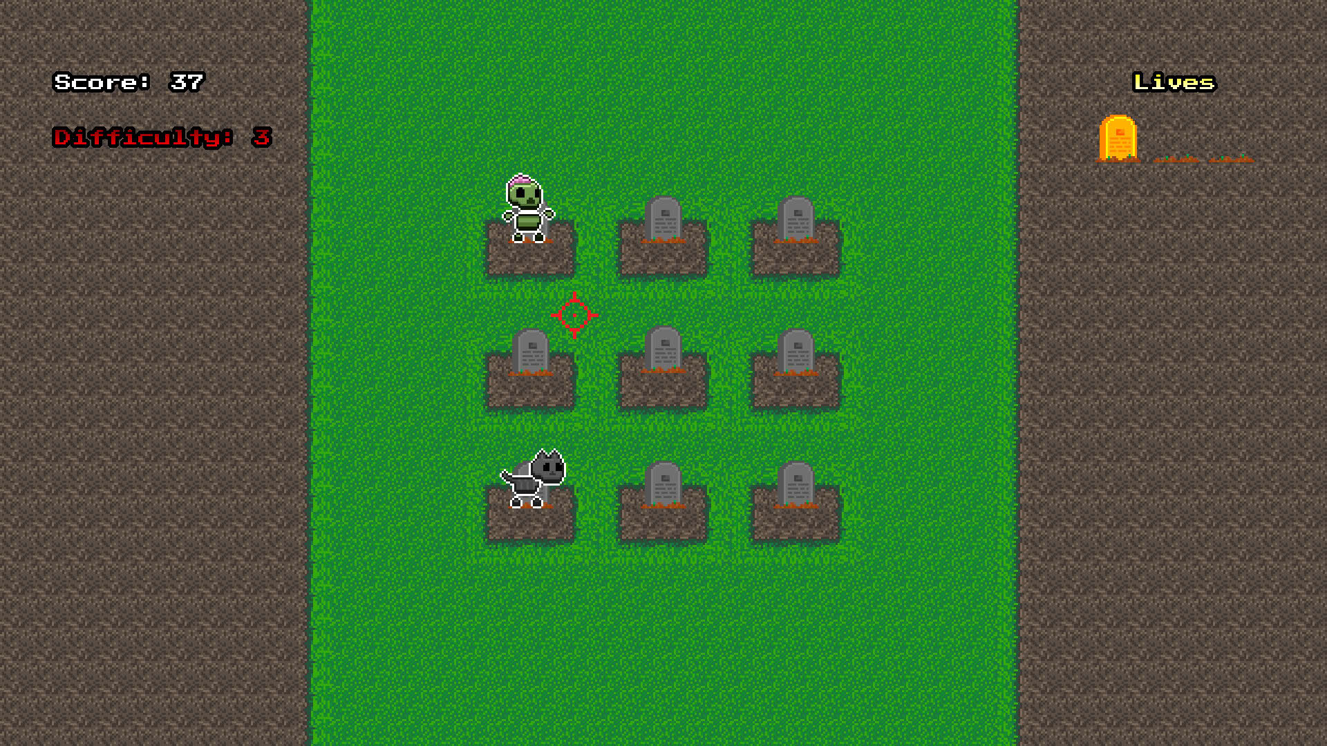 Screenshot for The Living Graveyard