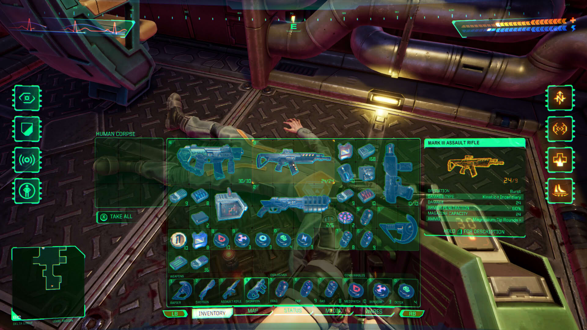 Screenshot for System Shock