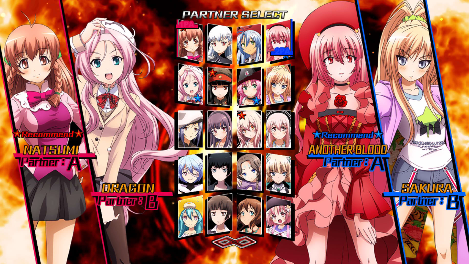 Screenshot for Nitroplus Blasterz: Heroines Infinite Duel