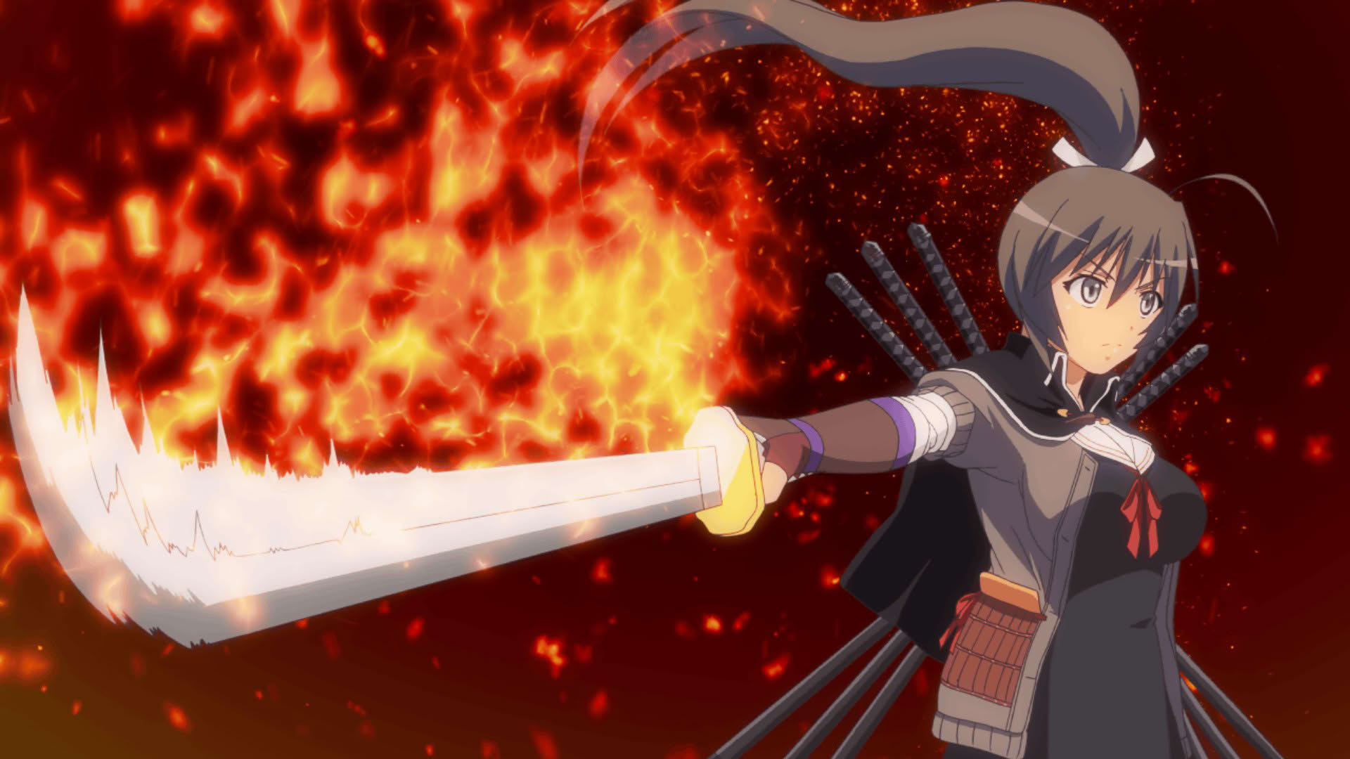Screenshot for Nitroplus Blasterz: Heroines Infinite Duel