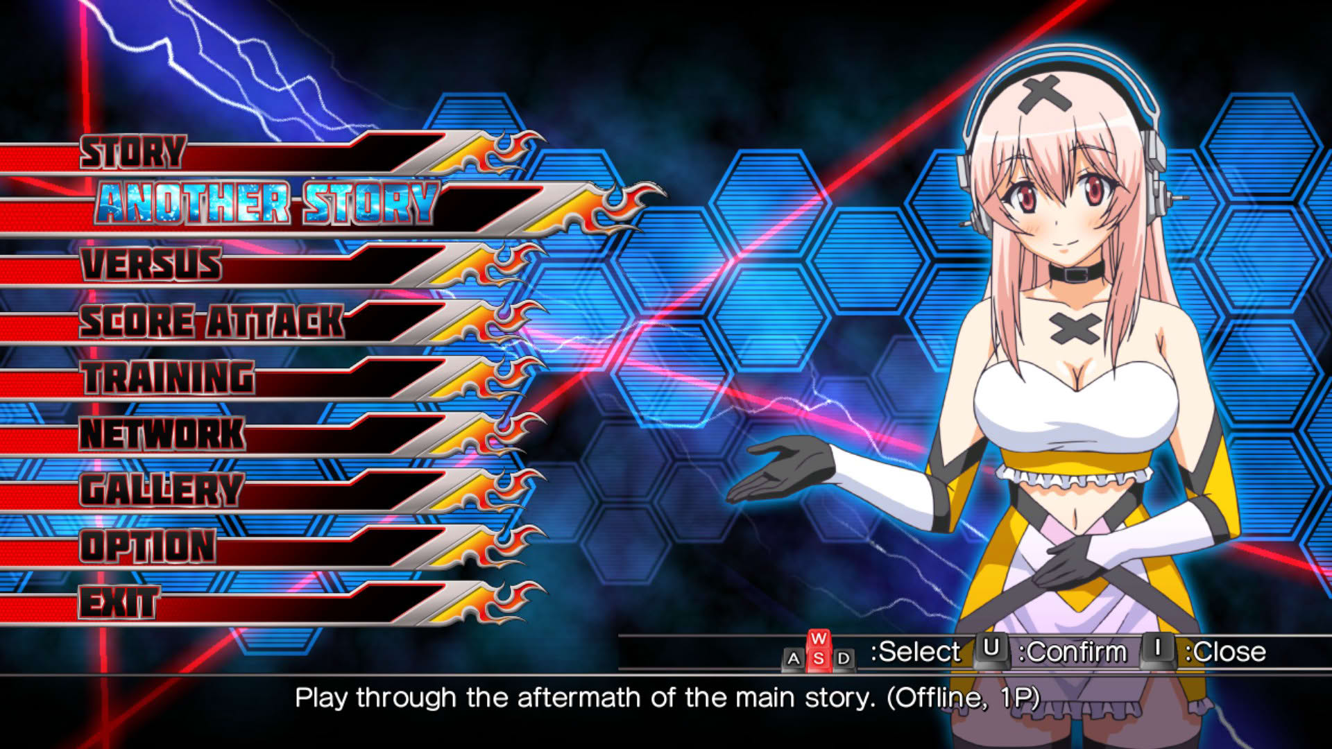 Screenshot for Nitroplus Blasterz: Heroines Infinite Duel