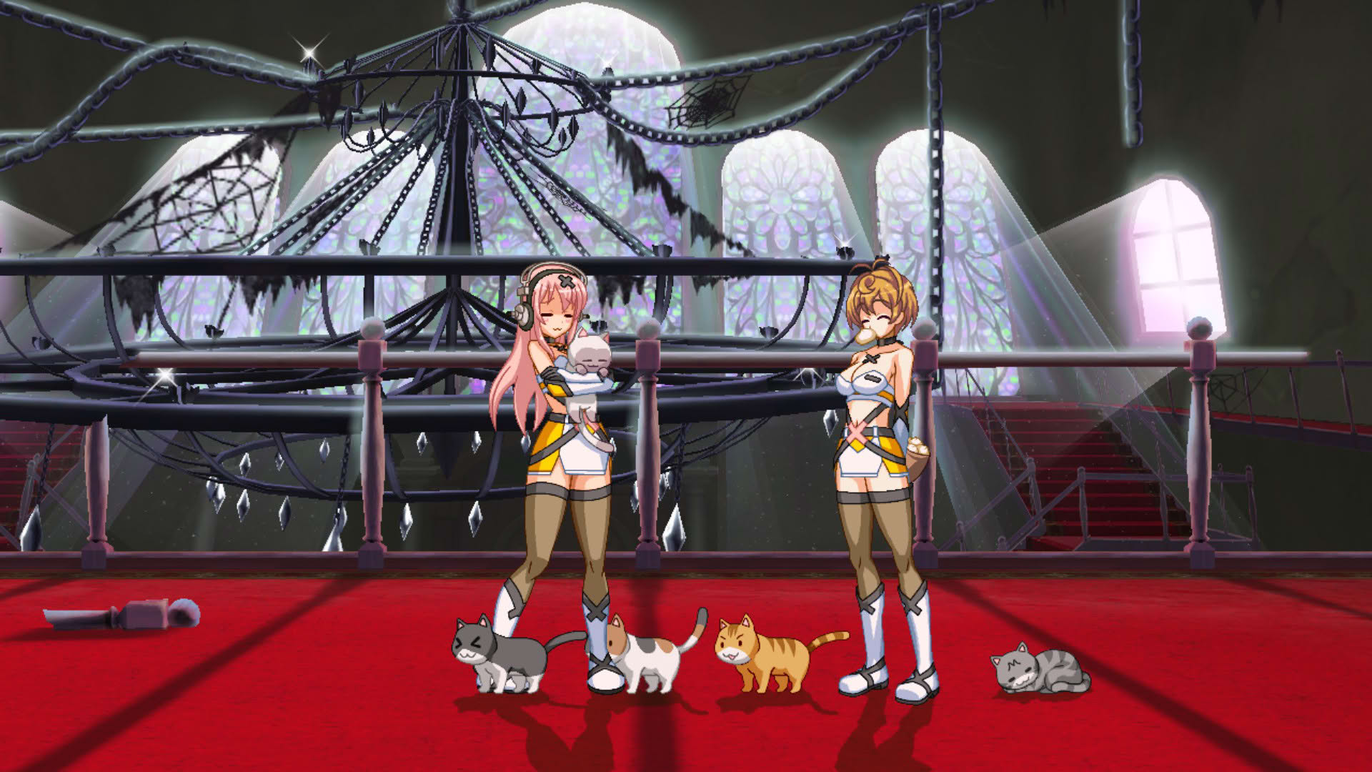 Screenshot for Nitroplus Blasterz: Heroines Infinite Duel