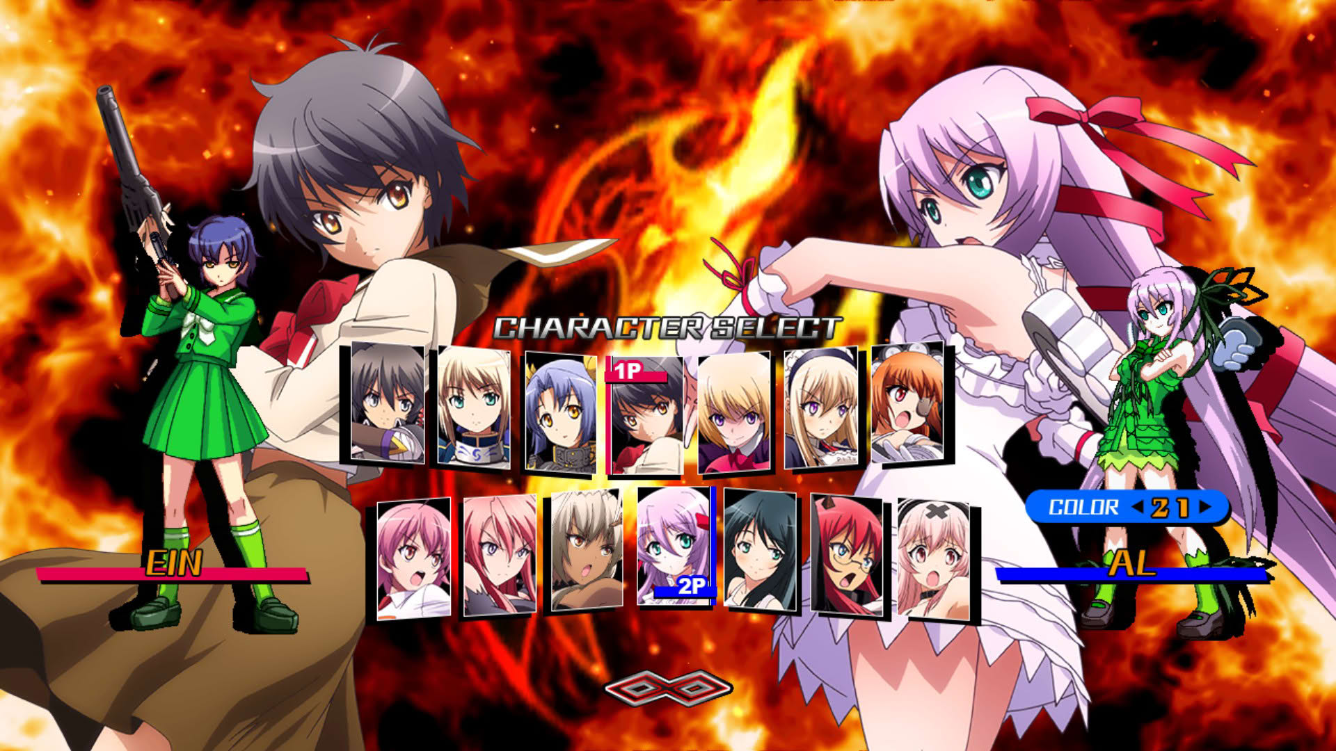 Screenshot for Nitroplus Blasterz: Heroines Infinite Duel