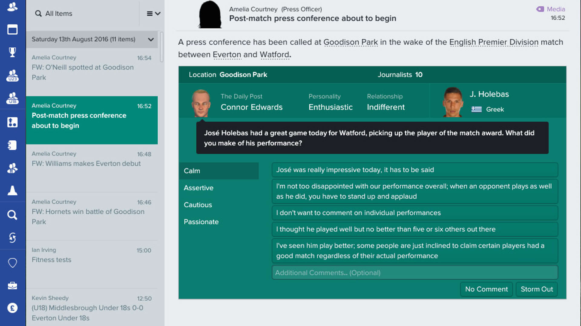 Screenshot for Football Manager 2017