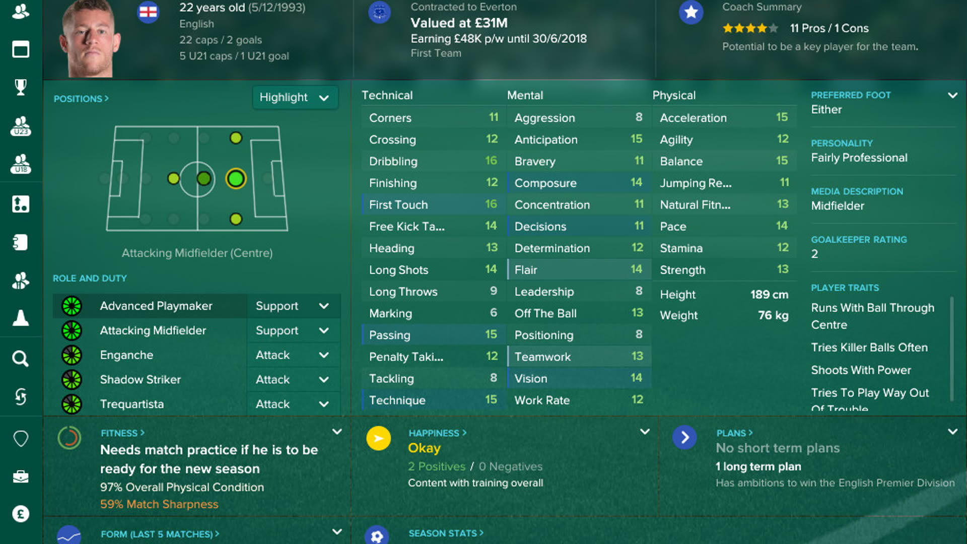 Screenshot for Football Manager 2017
