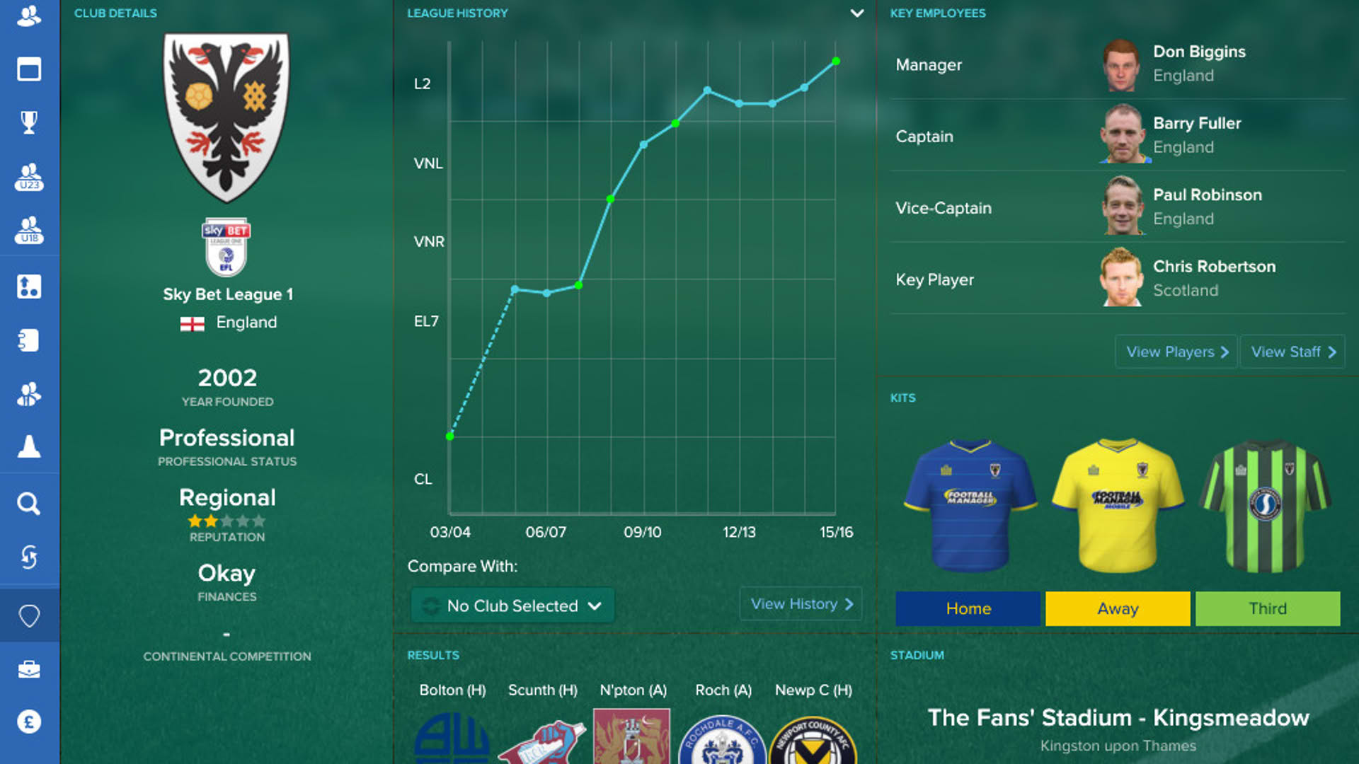 Screenshot for Football Manager 2017
