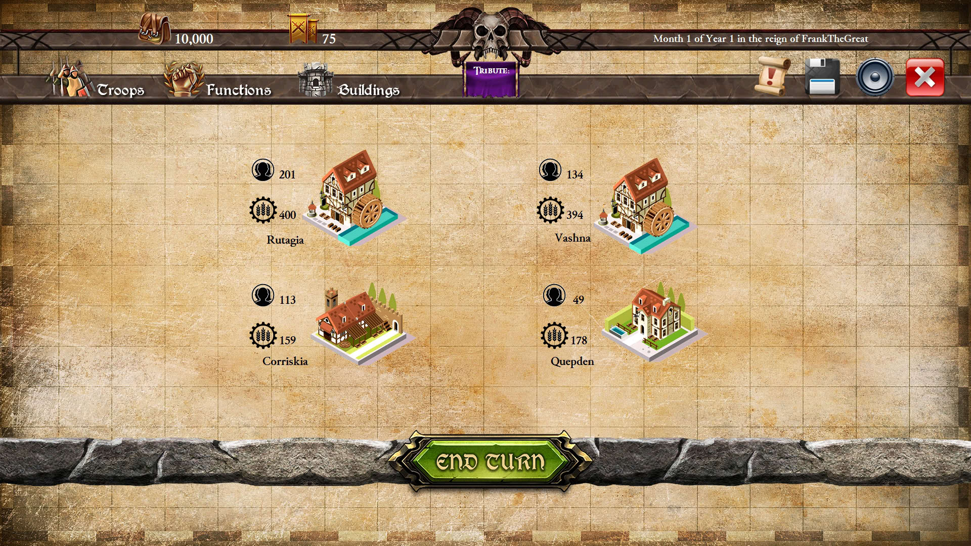 Screenshot for Fantasy Kingdom Simulator