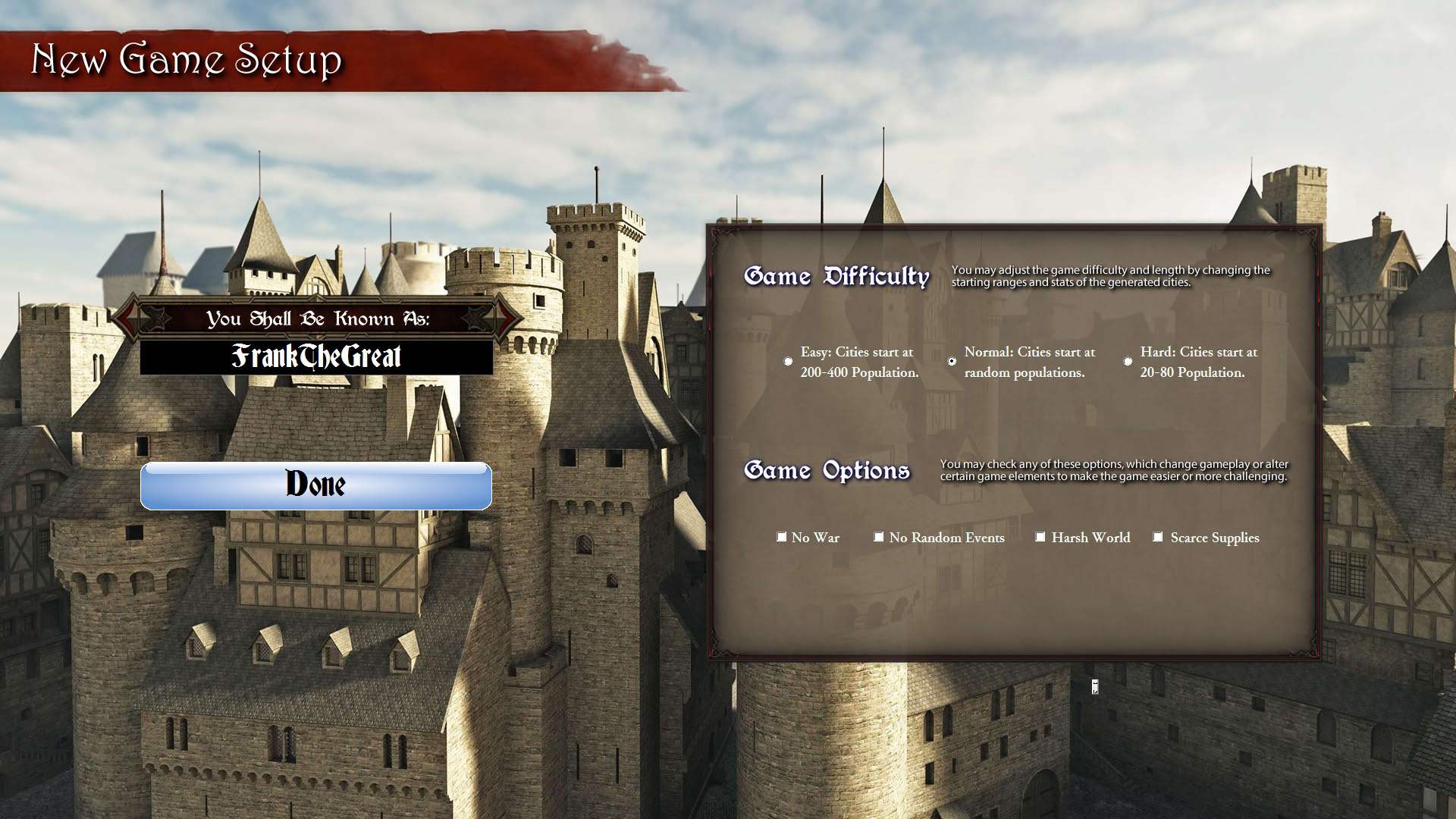 Screenshot for Fantasy Kingdom Simulator