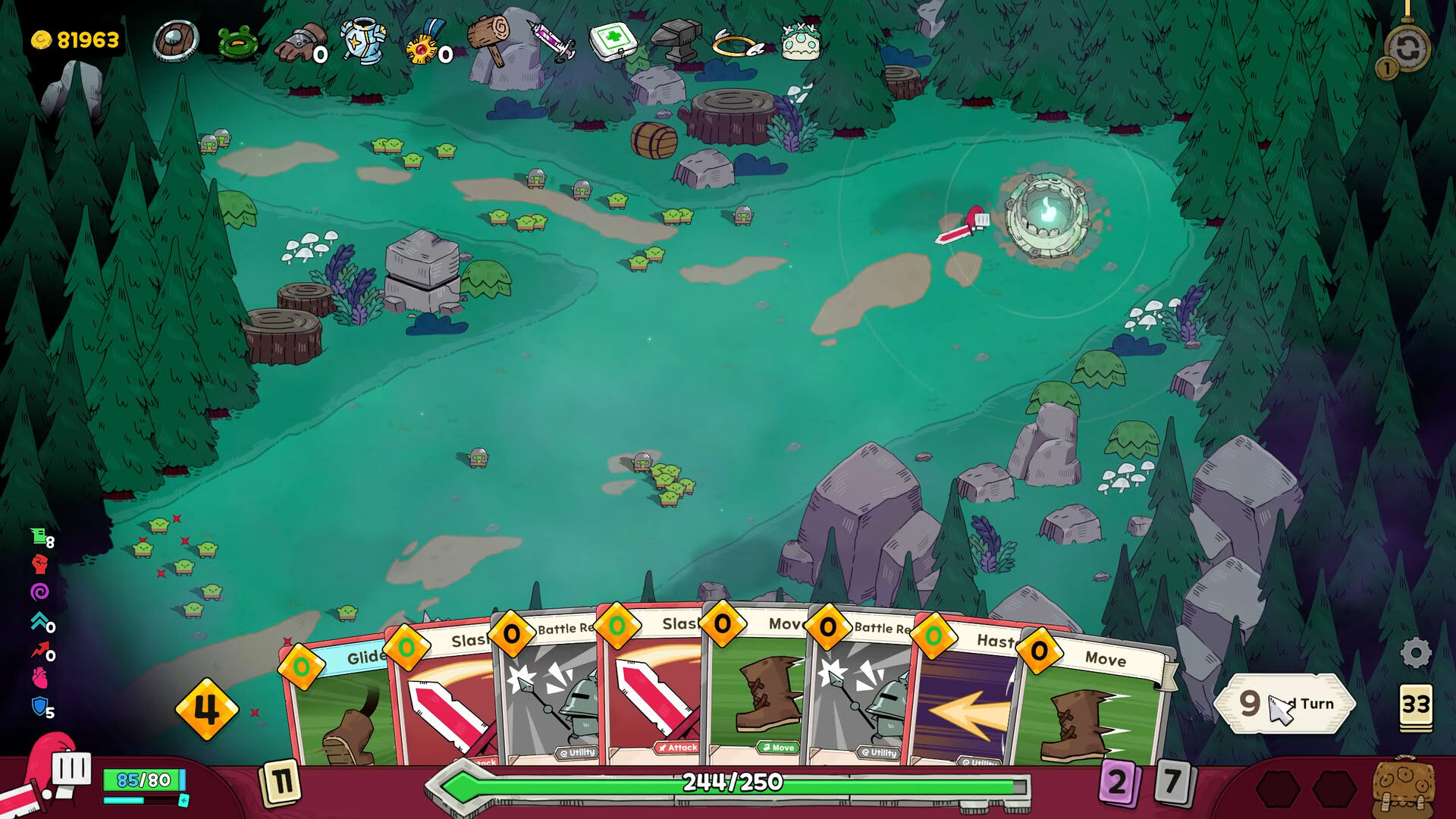Screenshot for The Cardian: Light the Shrines