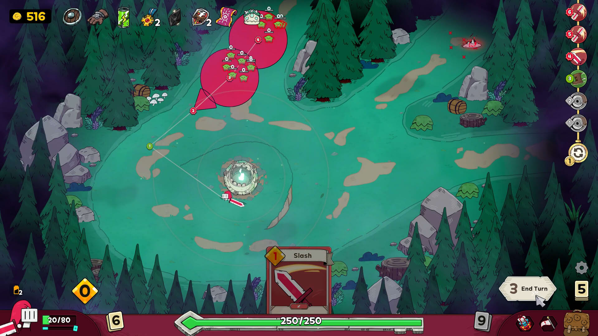 Screenshot for The Cardian: Light the Shrines