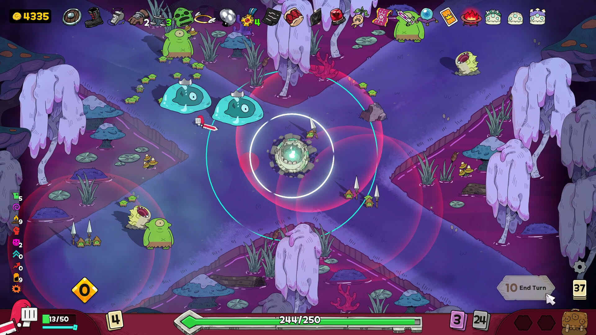 Screenshot for The Cardian: Light the Shrines
