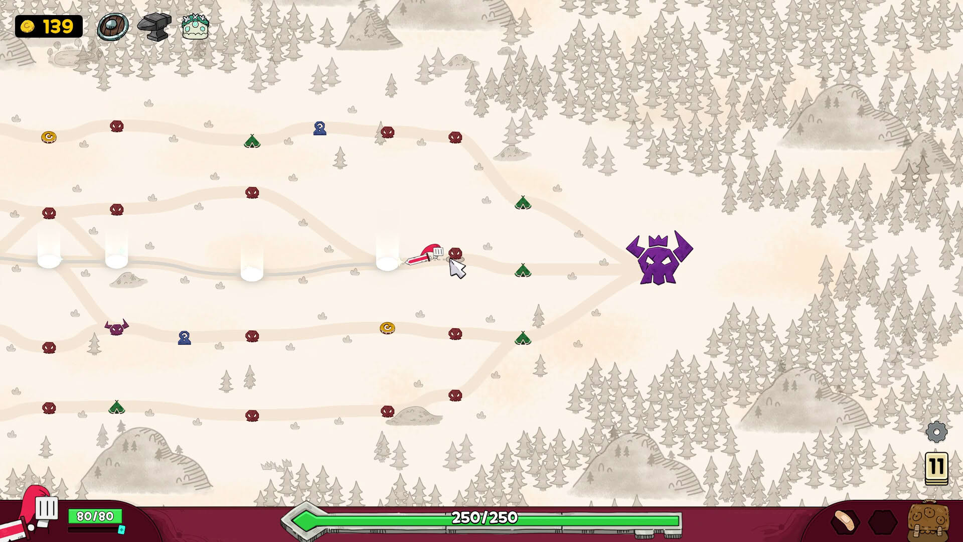 Screenshot for The Cardian: Light the Shrines