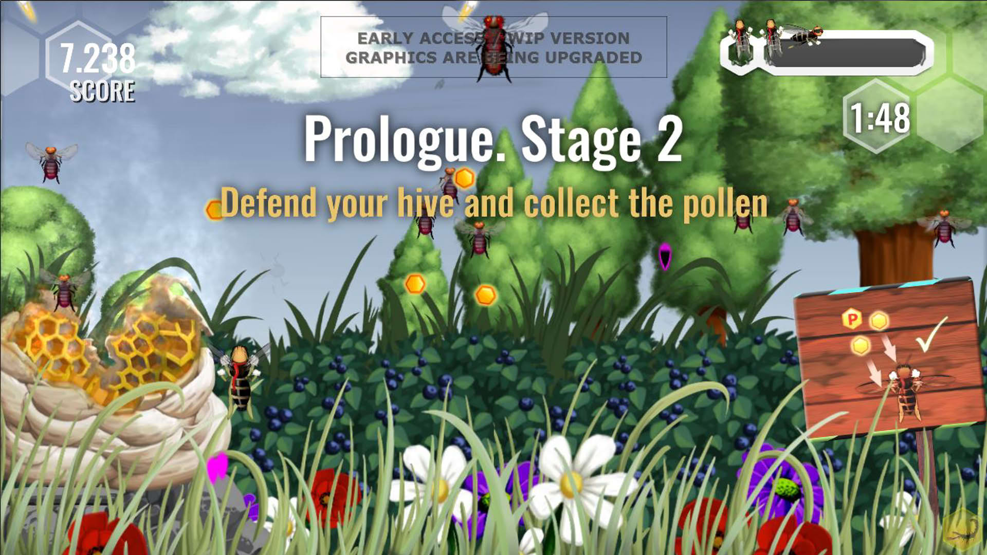 Screenshot for Beekyr Reloaded