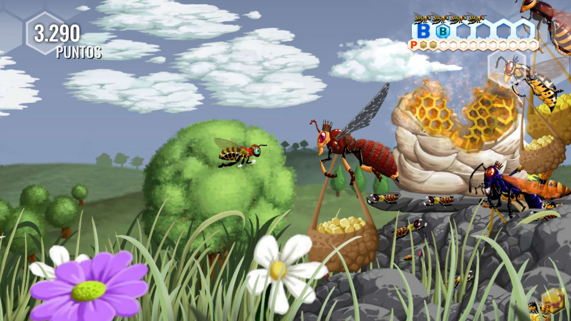 Screenshot for Beekyr Reloaded