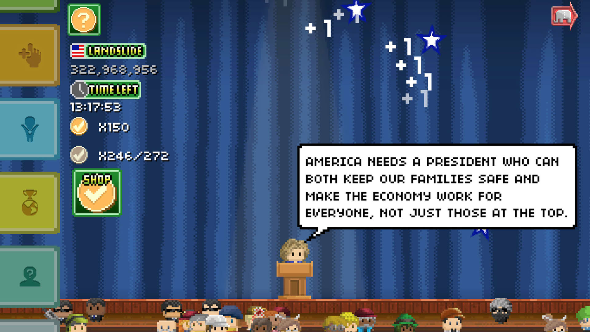 Screenshot for Campaign Clicker