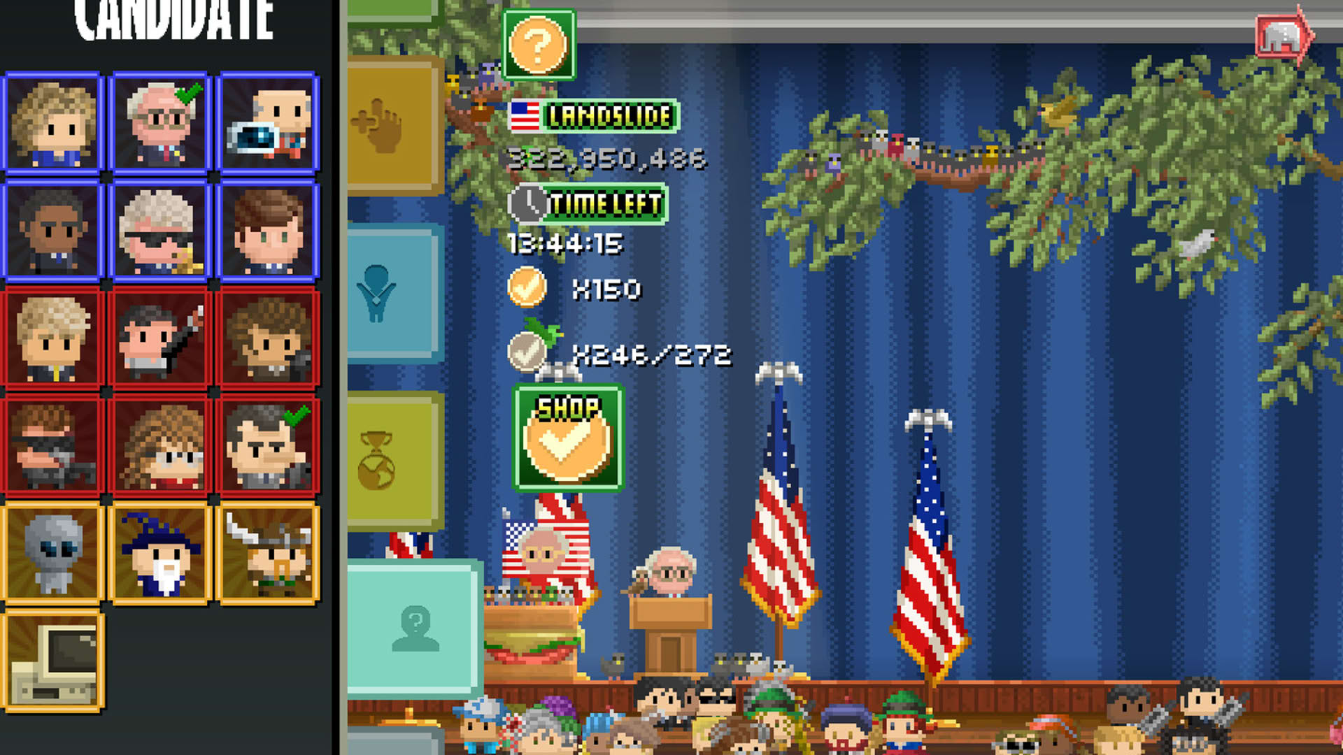 Screenshot for Campaign Clicker