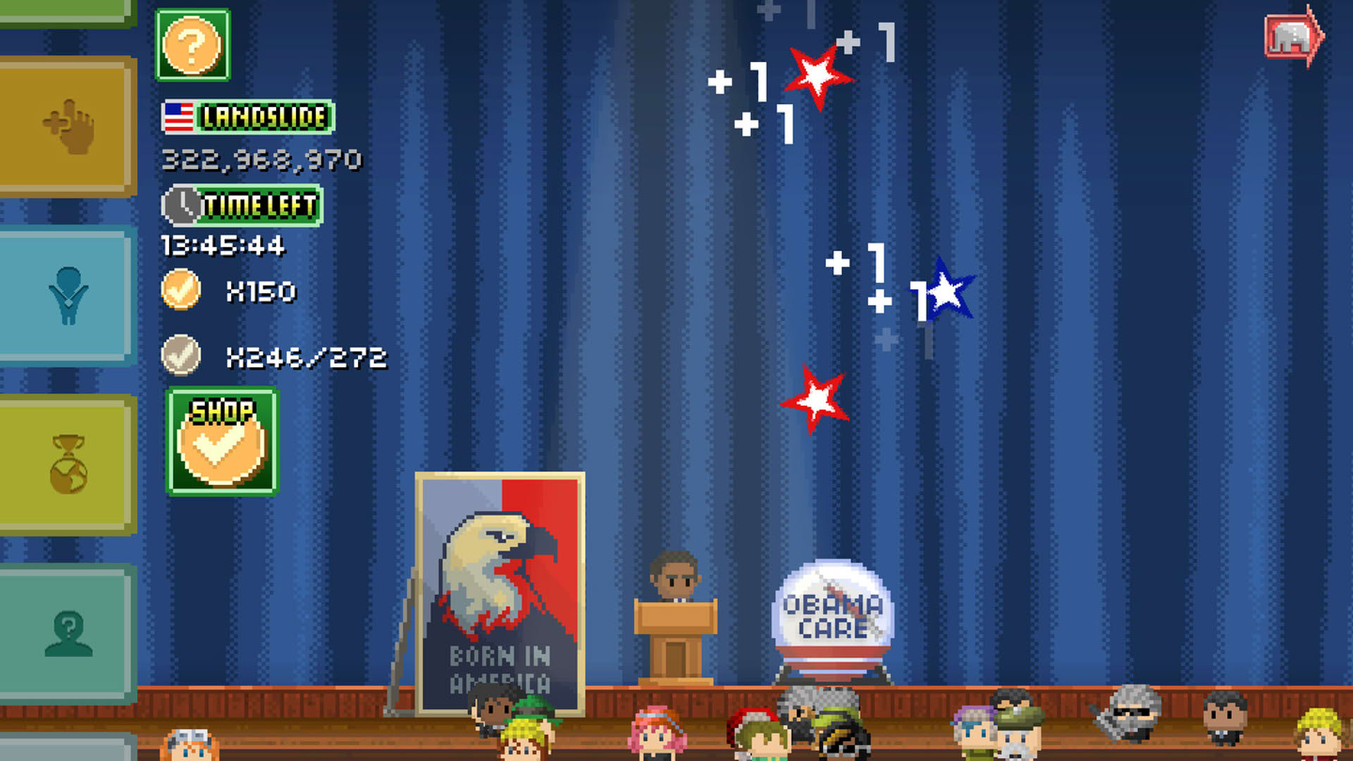 Screenshot for Campaign Clicker