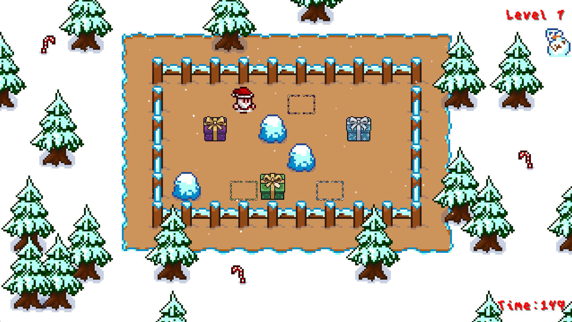 Screenshot for Ho Ho Ho Sokoban