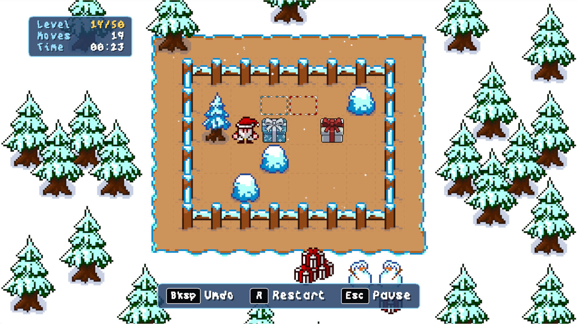 Screenshot for Ho Ho Ho Sokoban