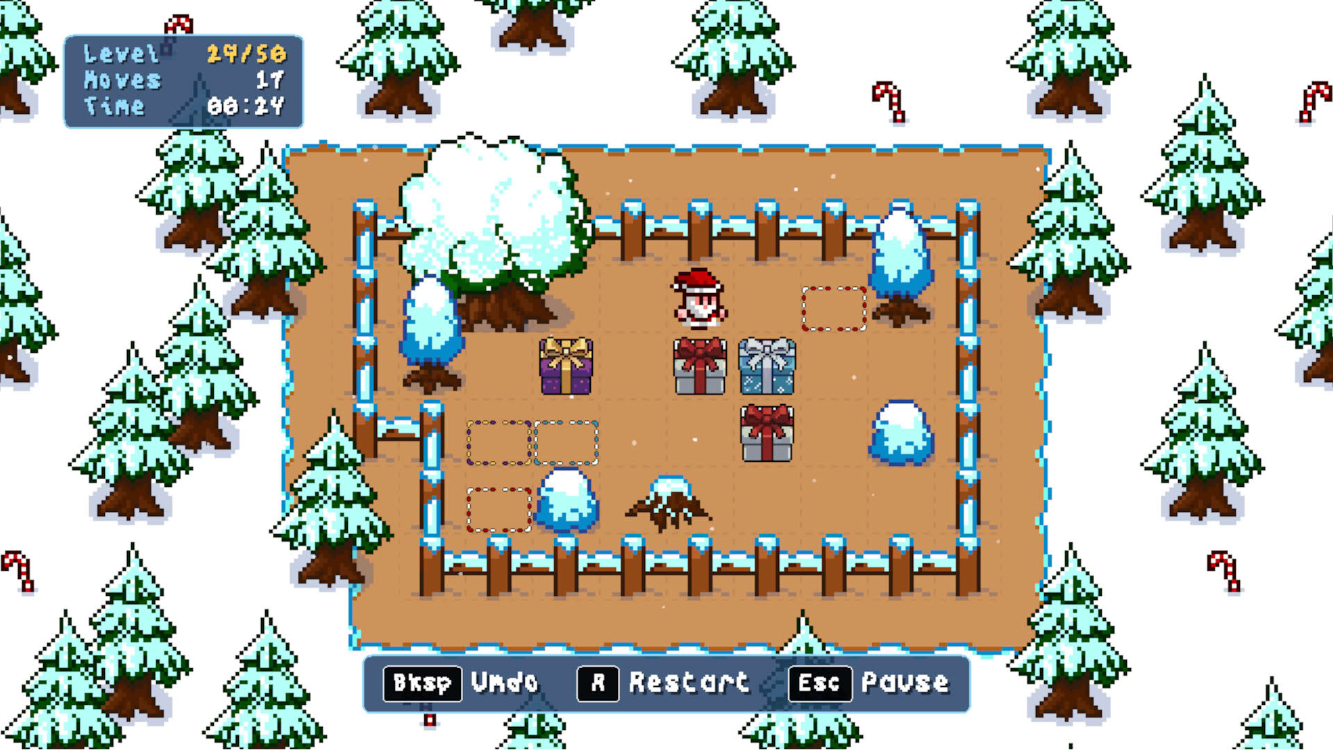 Screenshot for Ho Ho Ho Sokoban