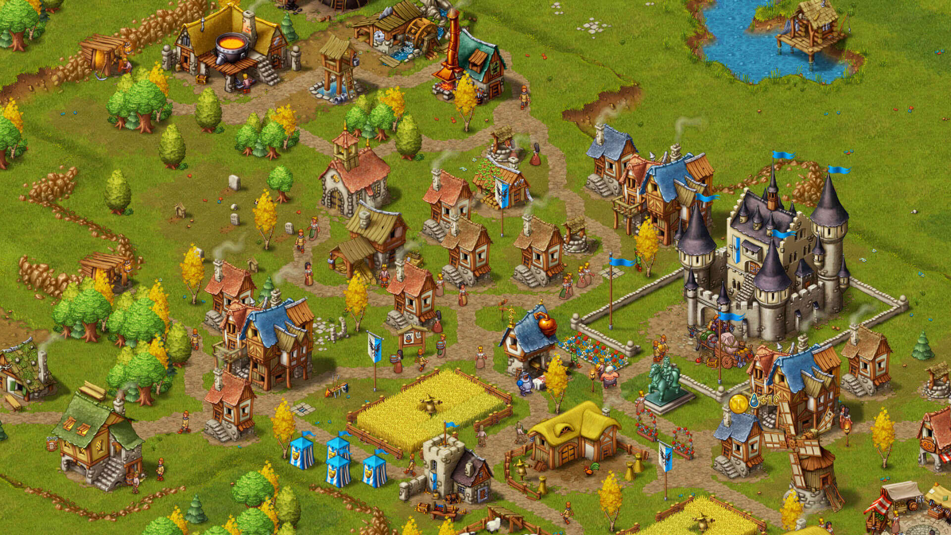 Screenshot for Townsmen