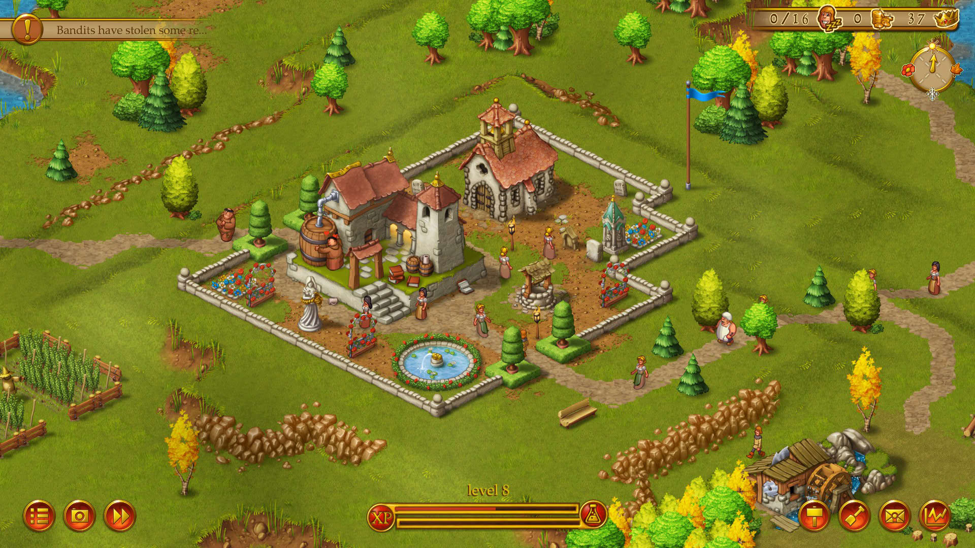 Screenshot for Townsmen