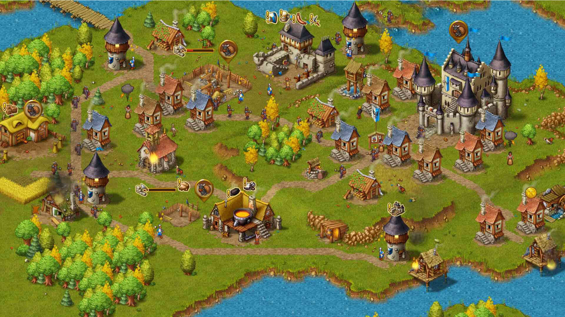 Screenshot for Townsmen