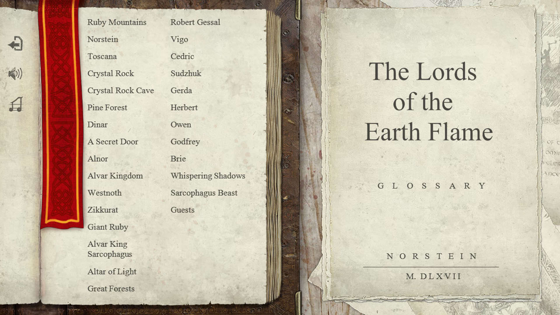 Screenshot for The Lords of the Earth Flame