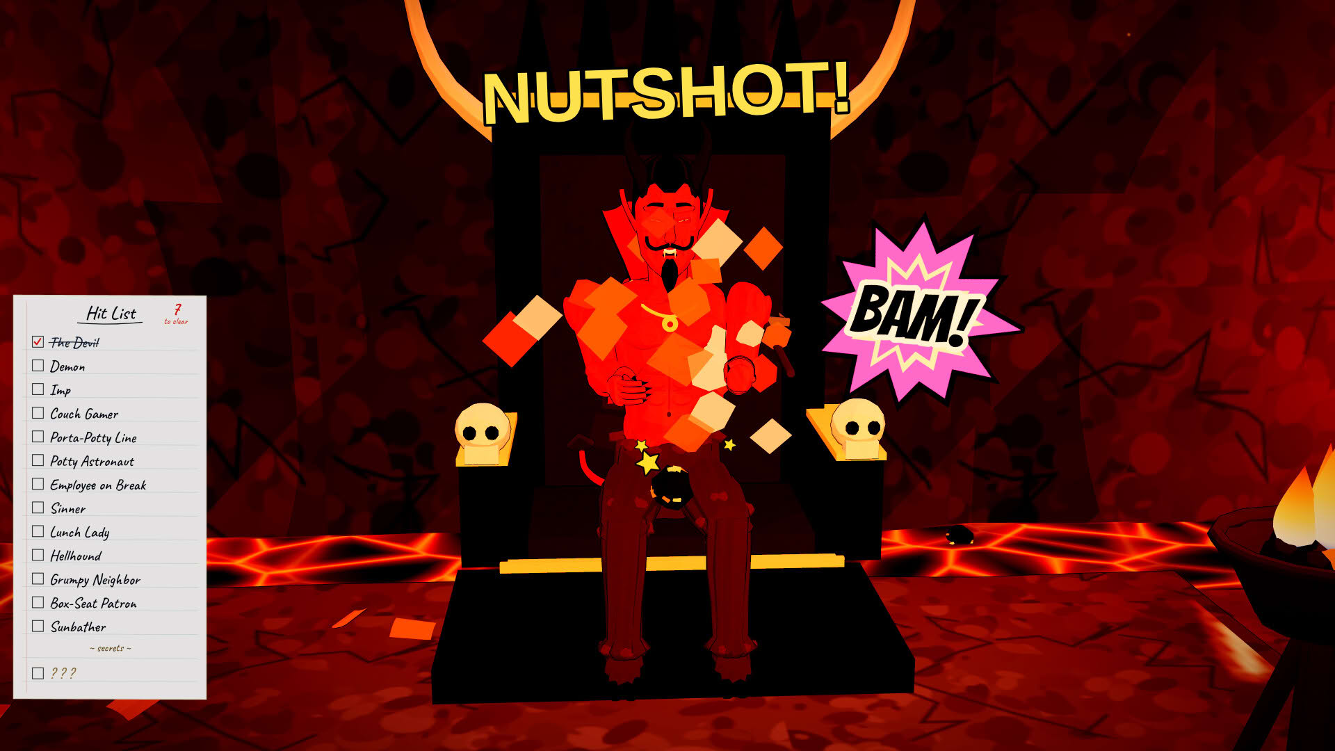 Screenshot for Nutshot Simulator