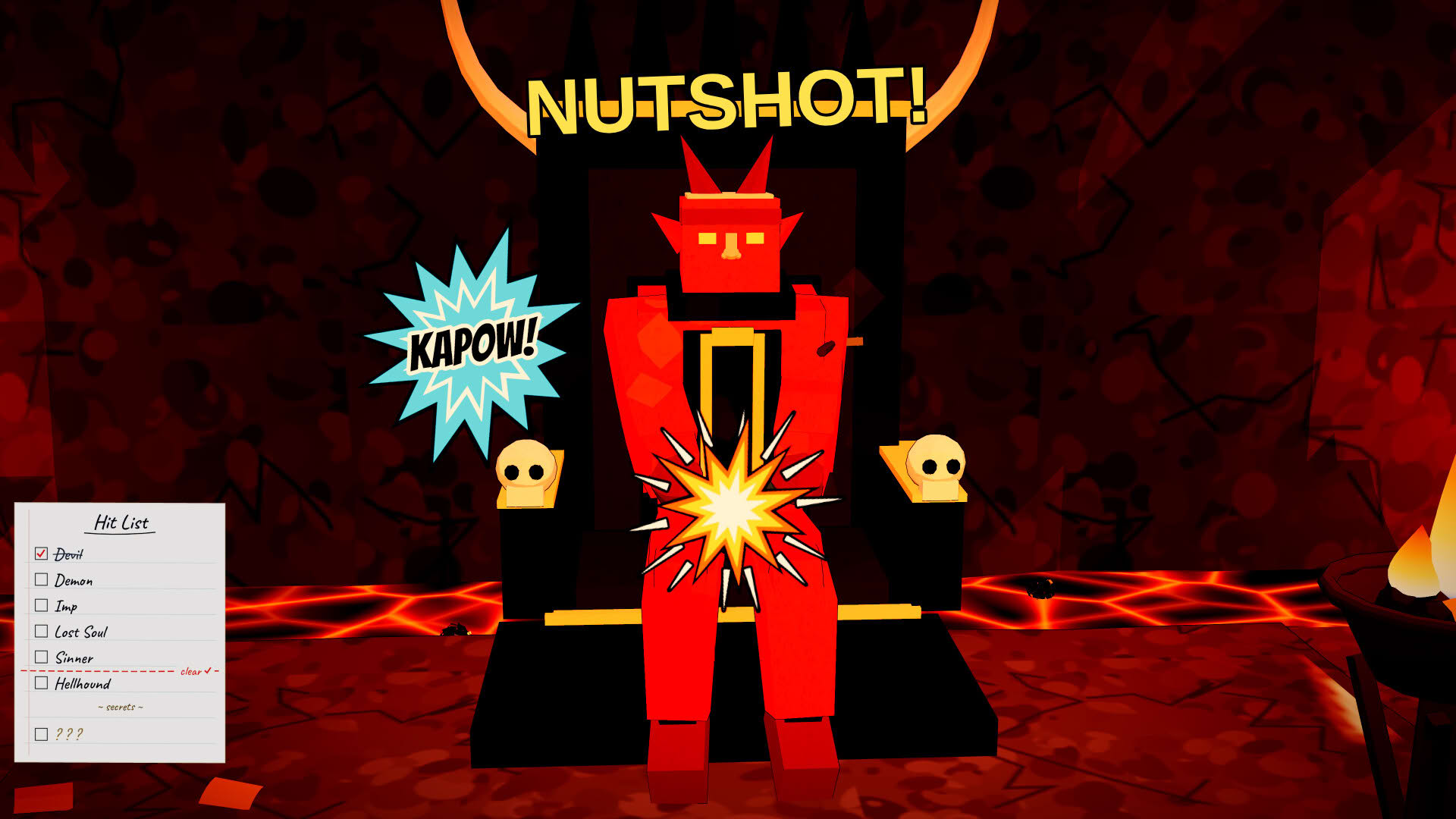 Screenshot for Nutshot Simulator