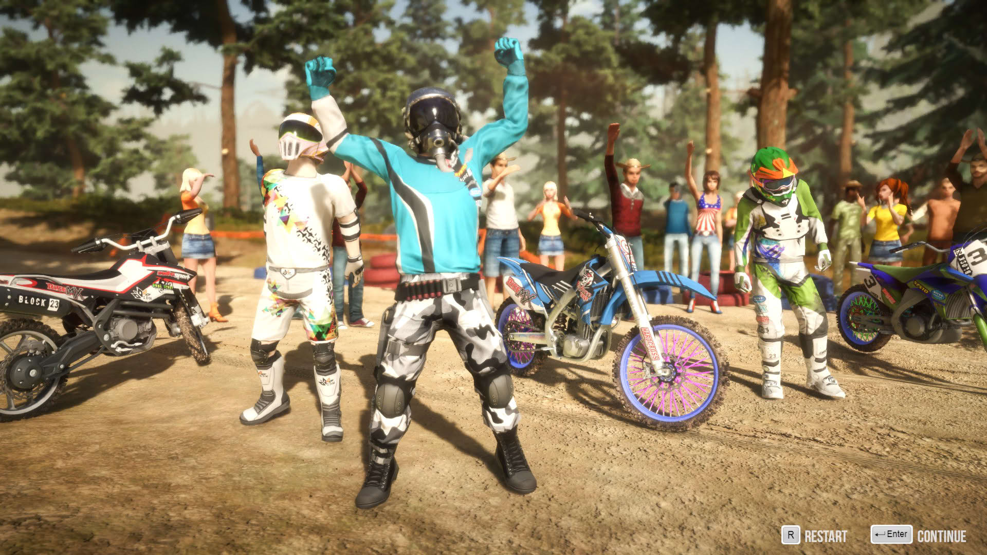 Screenshot for MX Nitro: Unleashed
