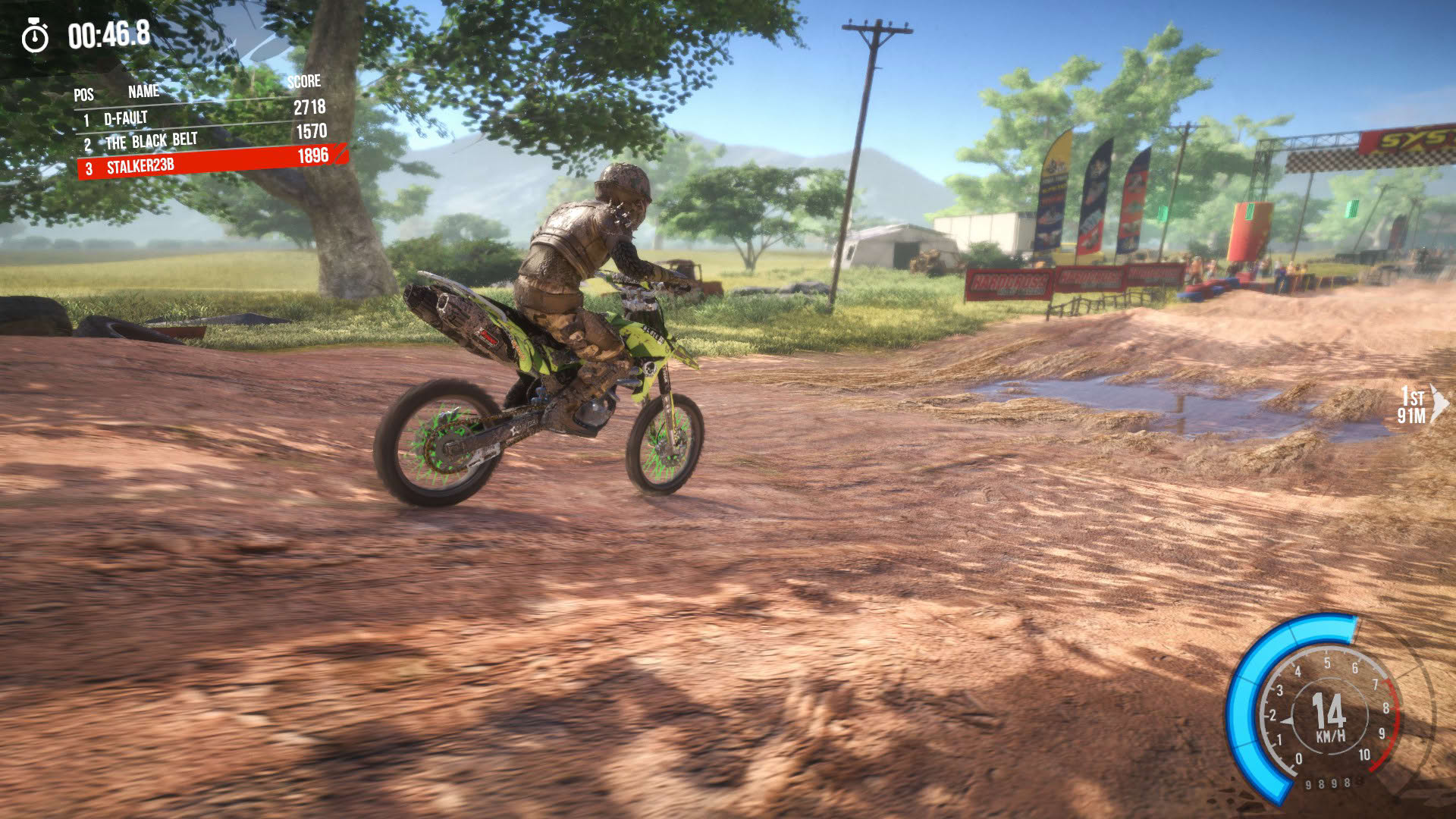 Screenshot for MX Nitro: Unleashed
