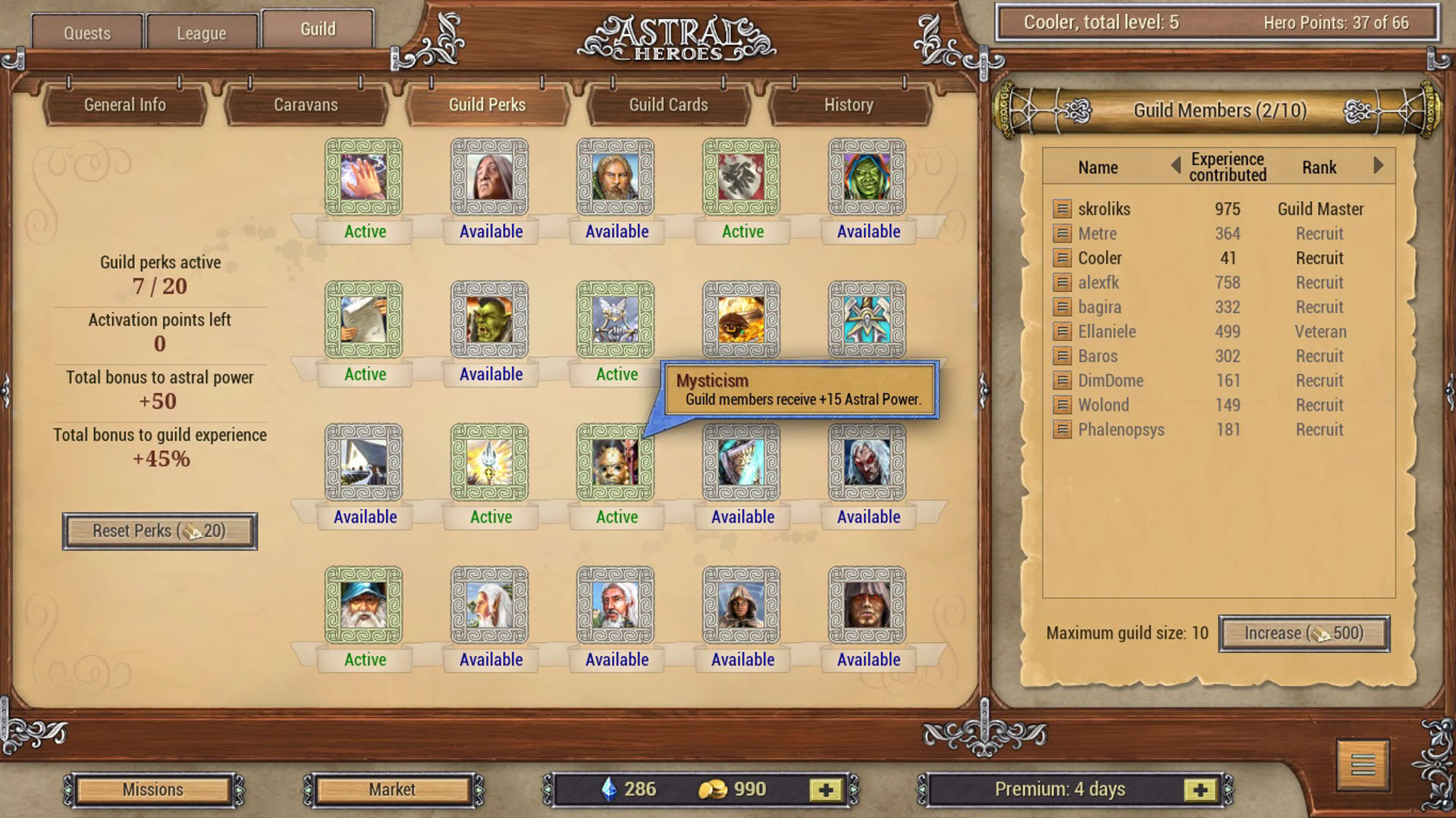 Screenshot for Astral Heroes