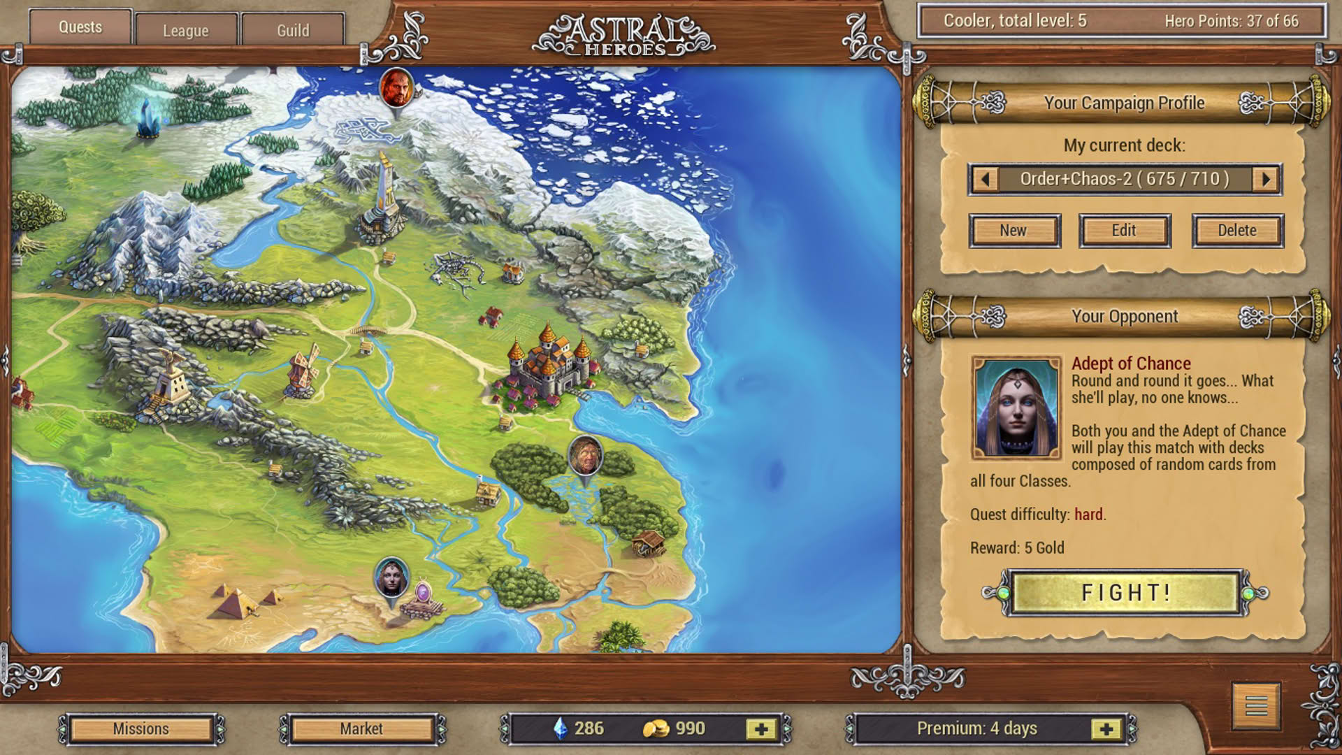 Screenshot for Astral Heroes